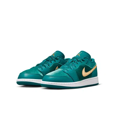 Air Jordan (gs)  1 Low Se Velvet 'geode Teal Velvet'