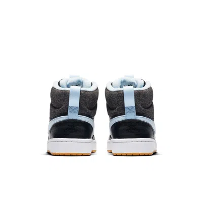Nike (gs)  Court Borough Md 2 Boot Flt Black/blue
