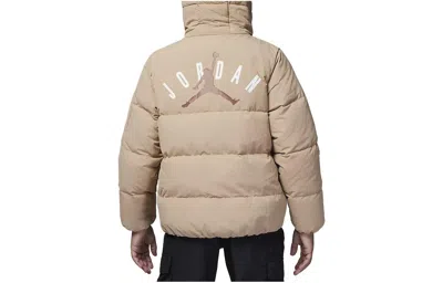 Air Jordan (gs)  Essentials Statement Down Jacket 'beige' In Neutral