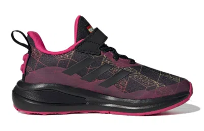Adidas Originals (gs) Adidas X Lego Fortarun X Elastic Lace 'real Magenta Bricks'