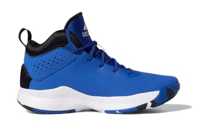 Adidas Originals (ps) Adidas Cross 'em Up 5 J Wide 'royal Blue' In Multi