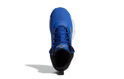 Adidas Originals (ps) Adidas Cross 'em Up 5 J Wide 'royal Blue' In Multi