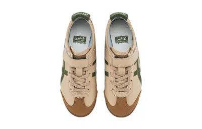 Onitsuka Tiger Tiger Mexico 66 "brown/green" Sneakers In Neutral
