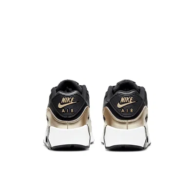 Nike (gs)  Air Max 90 Ltr 'black Metallic Gold Star'