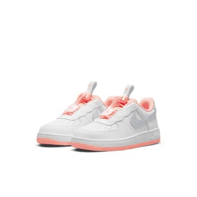 Nike (ps)  Force 1 Toggle 'white Crimson Bliss'