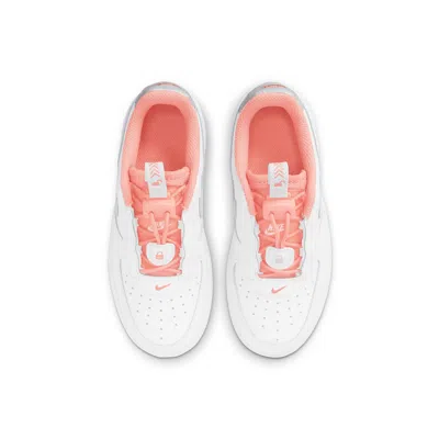 Nike (ps)  Force 1 Toggle 'white Crimson Bliss'
