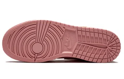 Air Jordan (gs)  1 Mid Se 'coral Stardust' In Pink