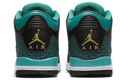 Air Jordan (gs)  3 Retro 'rio Teal' In Black