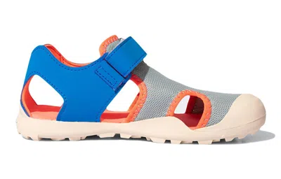 Adidas Originals (gs) Adidas Captaintoey K Cozy Breathable Gray Blue Sandals 'gray Blue'