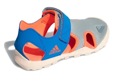 Adidas Originals (gs) Adidas Captaintoey K Cozy Breathable Gray Blue Sandals 'gray Blue'