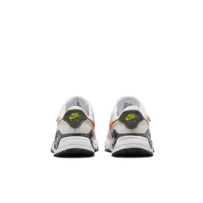 Nike (ps)  Air Max Systm Shoes 'white Vivid Orange' In Multi