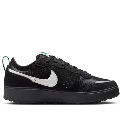 Nike Men's Low Shoe C1ty Black/summit White/stadium Green In Black