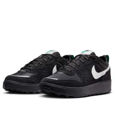 Nike Men's Low Shoe C1ty Black/summit White/stadium Green In Black