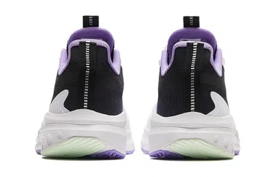 Anta (gs)  Running Series Sneakers 'white Purple Black' In Multi