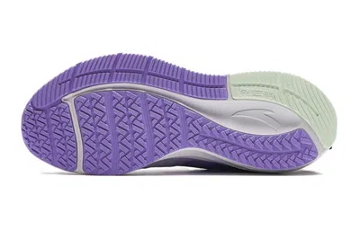 Anta (gs)  Running Series Sneakers 'white Purple Black' In Multi