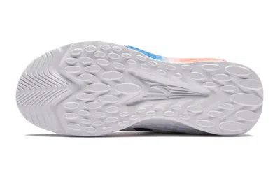 Anta (gs)  Running Series Sneakers 'white Black With Red Blue'