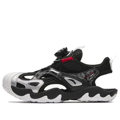 Anta (gs)  Outdoor Sandals 'black Silver White'