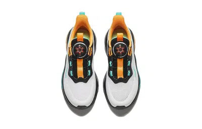 Anta (gs)  Running Series Sneakers 'white Yellow Teal'