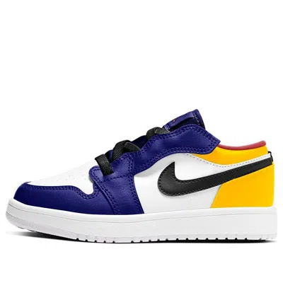 Air Jordan (ps)  1 Low Alt 'royal Yellow' In Multi