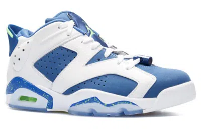 Air Jordan (gs)  6 Low 'ghost Green' In Blue