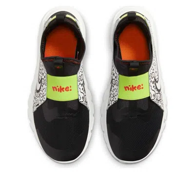 Nike (gs)  Flex Runner 2 Jp 'doodles' In Black