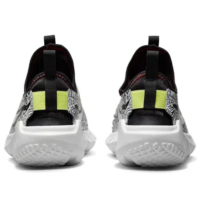 Nike (gs)  Flex Runner 2 Jp 'doodles' In Black