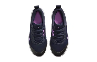 Nike (gs)  Omni Multi-court 'obsidian Rush Fuchsia' In Black