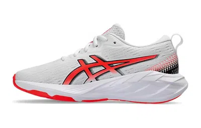 Asics (gs)  Novablast 4 'white Sunrise Red' In Multi