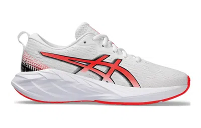 Asics (gs)  Novablast 4 'white Sunrise Red' In Multi
