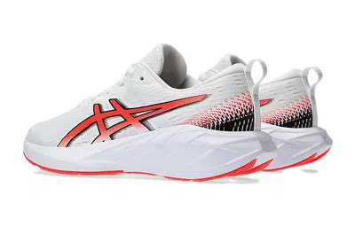 Asics (gs)  Novablast 4 'white Sunrise Red' In Multi