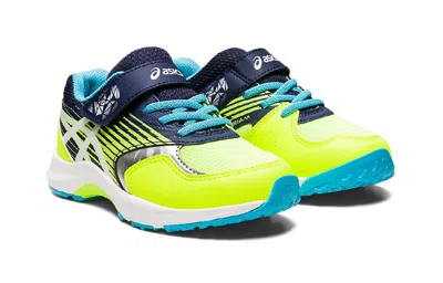 Asics (ps)  Lazerbeam Kb-mg 'fluorescent Green Blue' In Multi