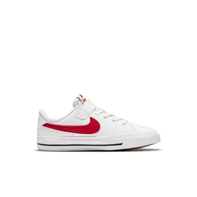 Nike (ps)  Court Legacy White/red