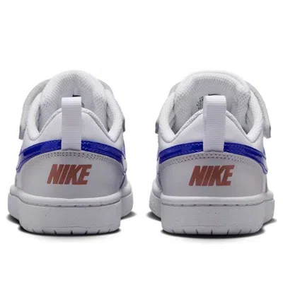 Nike (ps)  Court Borough Low Recraft Low 'white Blue'