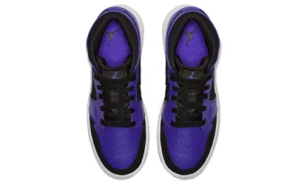 Air Jordan (gs)  1 Retro Mid 'dark Concord' In Blue
