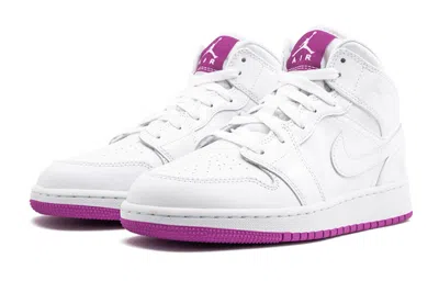 Air Jordan (gs)  1 Mid 'fuchsia'