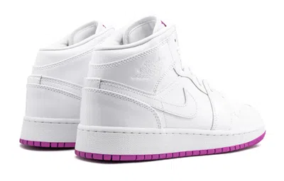 Air Jordan (gs)  1 Mid 'fuchsia'