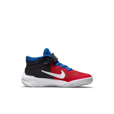 Nike (ps)  Team Hustle D10 Flyease 'university Red Game Royal' In Multi