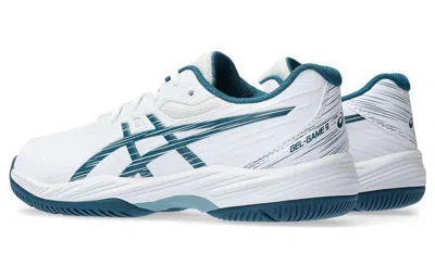 Asics (gs)  Gel Game 9 'white Restful Teal'