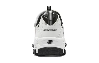 Skechers (gs)  Dlites Shoes 'white Beige Black'