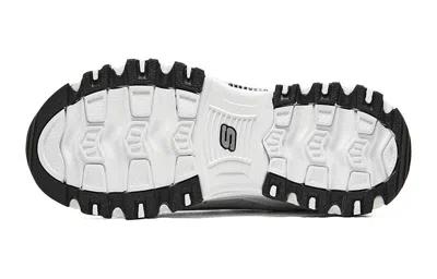 Skechers (gs)  Dlites Shoes 'white Beige Black'