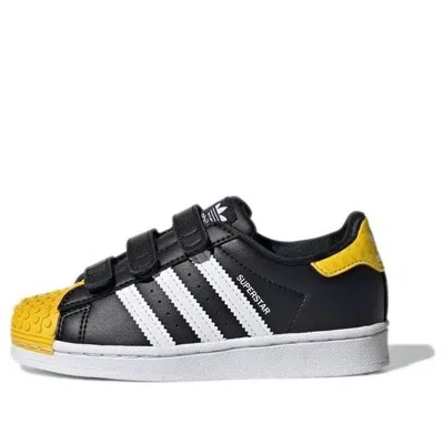 Adidas Originals (ps) Adidas X Lego Superstar 'black Yellow'