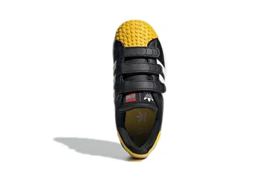 Adidas Originals (ps) Adidas X Lego Superstar 'black Yellow'