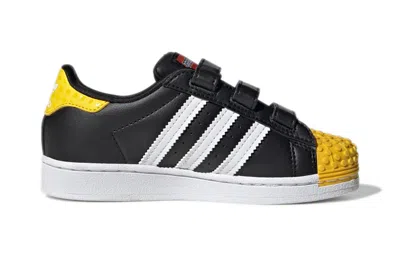 Adidas Originals (ps) Adidas X Lego Superstar 'black Yellow'