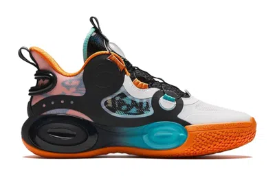 Anta (gs)  Basketball Shoes 'white Blue Orange'