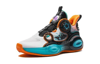 Anta (gs)  Basketball Shoes 'white Blue Orange'
