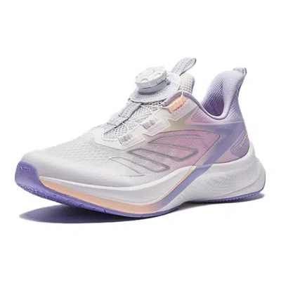 Anta (gs)  Running Series Sneakers 'white Purple Pink'