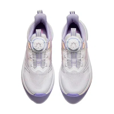 Anta (gs)  Running Series Sneakers 'white Purple Pink'