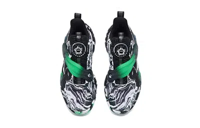 Anta (gs)  2 Trendy Basketball Shoes 'black White Green'