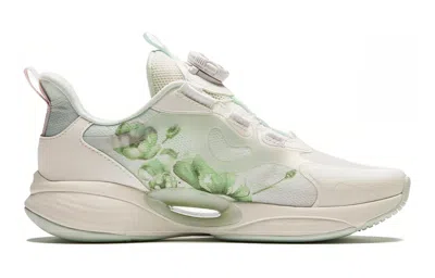 Anta (gs)  Running Series Sneakers 'beige Green' In Neutral