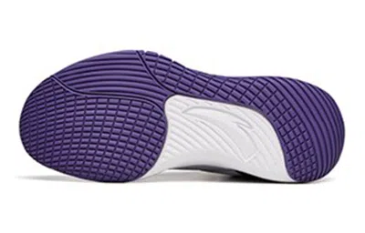 Anta (gs)  High Top Basketball Shoes 'white Black Purple'